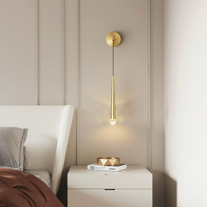 Metavaya Wall lamp Brass Spinal Tube Wall Lamp