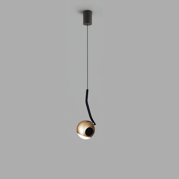 Metavaya Pendant lamp Dia 10 cm x H 25.5 cm / ∅ 3.9″ x H 10″ / Champagne Gold / Warm light Chalfis pendant lamp 662668879222 M202403243-11 Chalfis pendant lamp - Buy online