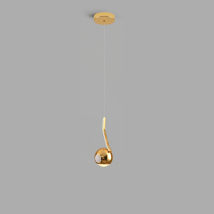 Metavaya Pendant lamp Dia 10 cm x H 25.5 cm / ∅ 3.9″ x H 10″ / Gold / Warm light Chalfis pendant lamp 662668879161 M202403243-5 Chalfis pendant lamp - Buy online