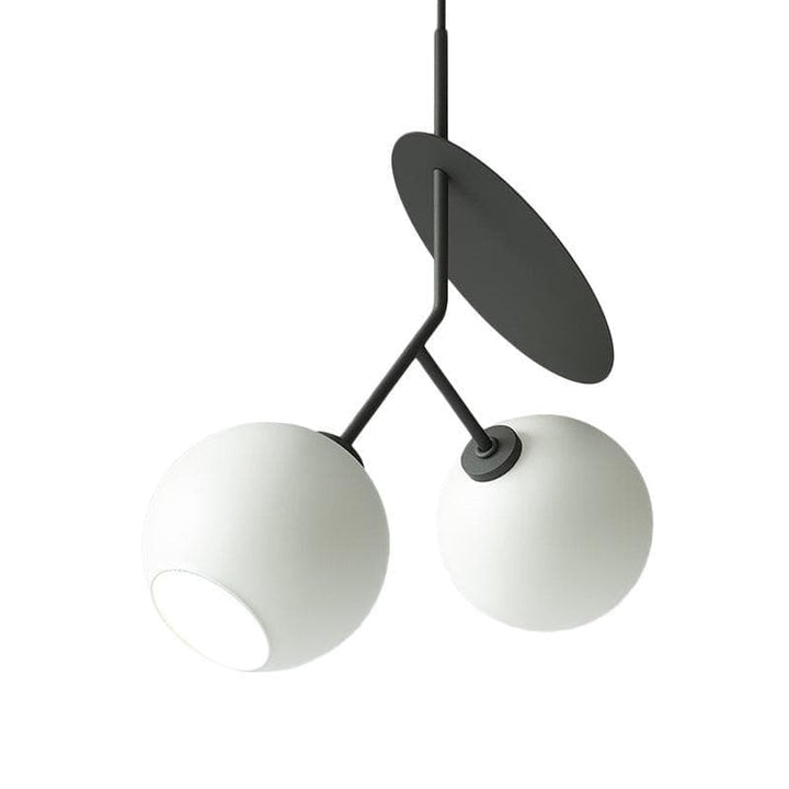 Metavaya Pendant light Dia 50cm x H 50cm / Φ 19.7″ x H 19.6″ / Black/White / Warm Light Cherry Pendant Light 662668846965 M2023122504-4 Cherry Chandelier | Special Sale