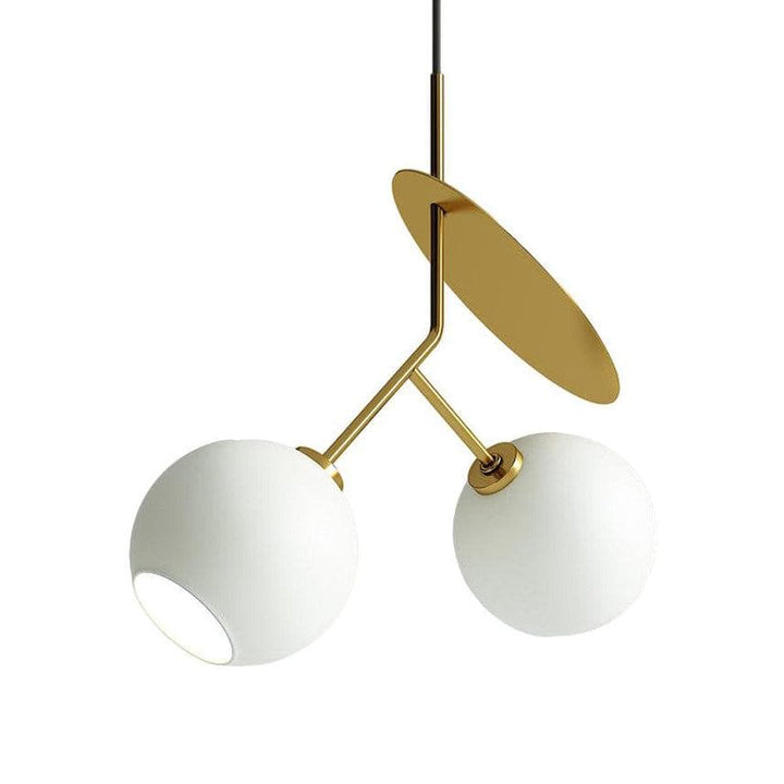 Metavaya Pendant light Dia 50cm x H 50cm / Φ 19.7″ x H 19.6″ / Gold/White / Warm Light Cherry Pendant Light 662668846972 M2023122504-5 Cherry Chandelier | Special Sale