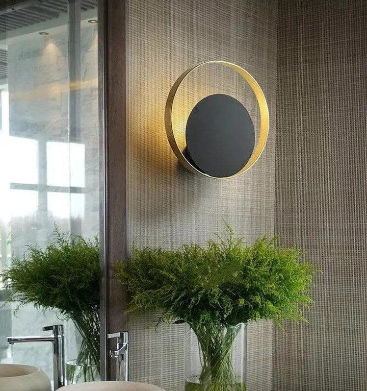 Metavaya Wall lamp Circle Wall Lamp Circle Wall Lamp | Bronze Wall Lamp