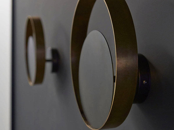 Metavaya Wall lamp Circle Wall Lamp Circle Wall Lamp | Bronze Wall Lamp