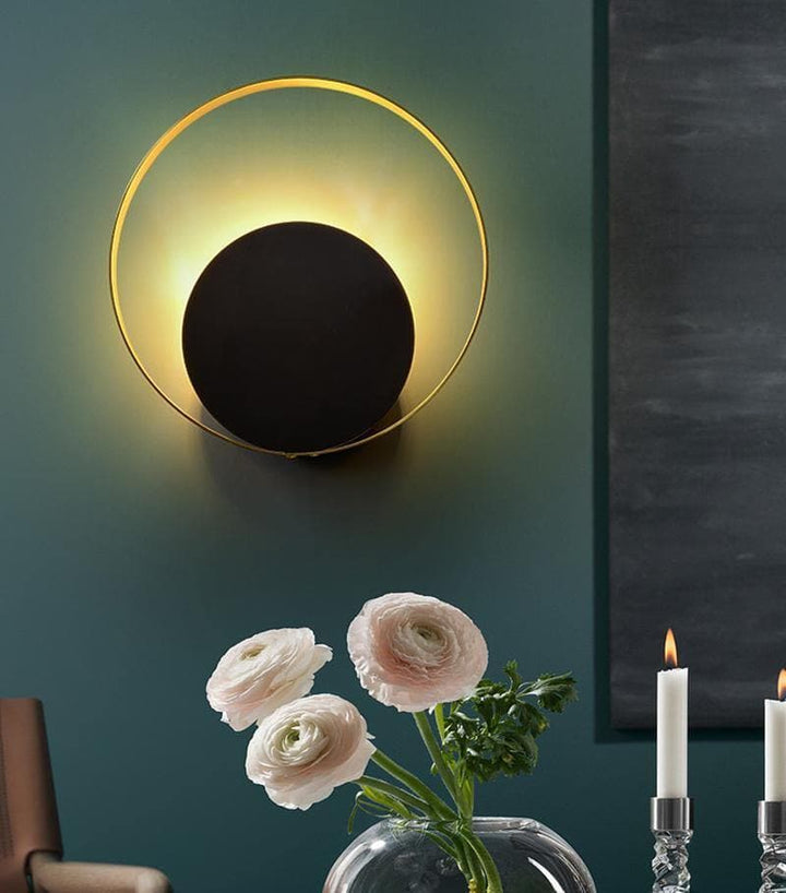 Metavaya Wall lamp Circle Wall Lamp Circle Wall Lamp | Bronze Wall Lamp