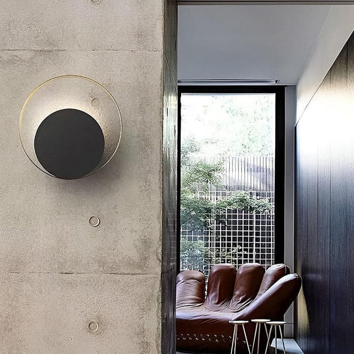 Metavaya Wall lamp Circle Wall Lamp Circle Wall Lamp | Bronze Wall Lamp