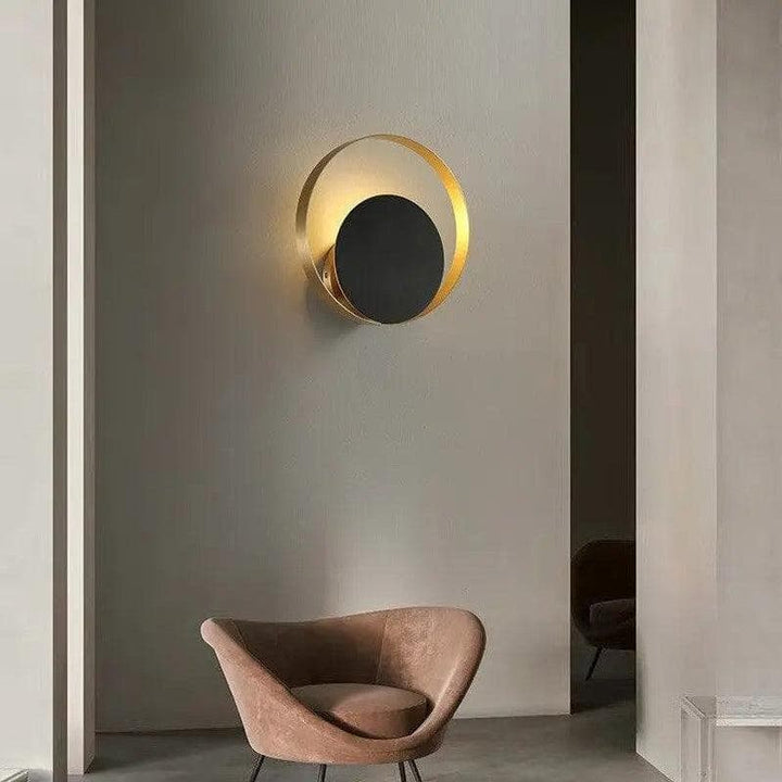 Metavaya Wall lamp Circle Wall Lamp Circle Wall Lamp | Bronze Wall Lamp