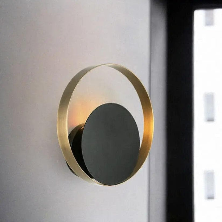 Metavaya Wall lamp Circle Wall Lamp Circle Wall Lamp | Bronze Wall Lamp