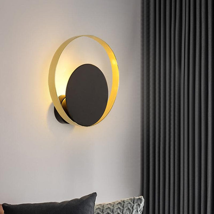 Metavaya Wall lamp Circle Wall Lamp Circle Wall Lamp | Bronze Wall Lamp