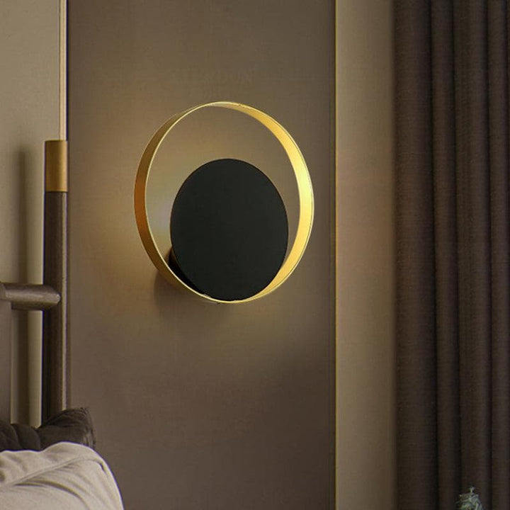 Metavaya Wall lamp Circle Wall Lamp Circle Wall Lamp | Bronze Wall Lamp