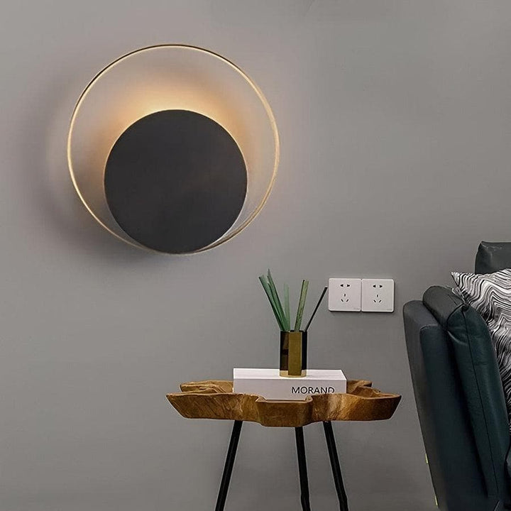 Metavaya Wall lamp Circle Wall Lamp Circle Wall Lamp | Bronze Wall Lamp