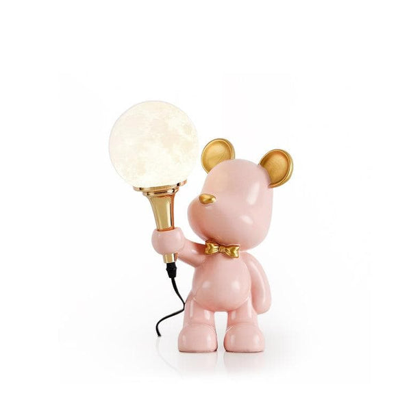 Metavaya Table lamp Creative Bear Planet Table Lamp