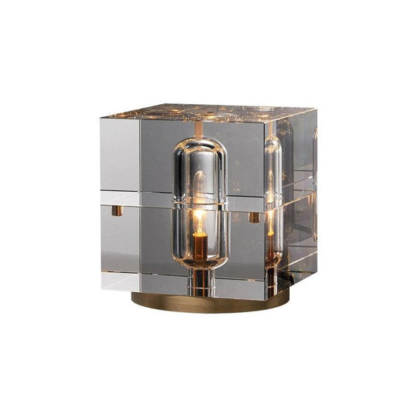 Metavaya Table lamp Crystal Cube Table Lamp