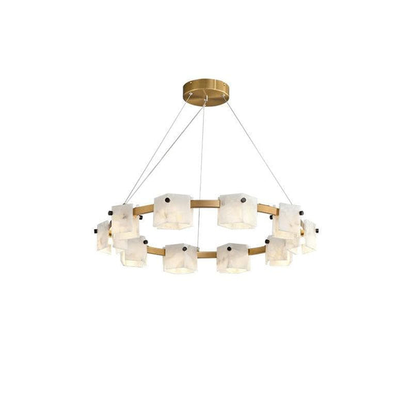 Metavaya chandelier Diamond shaped marble chandelier