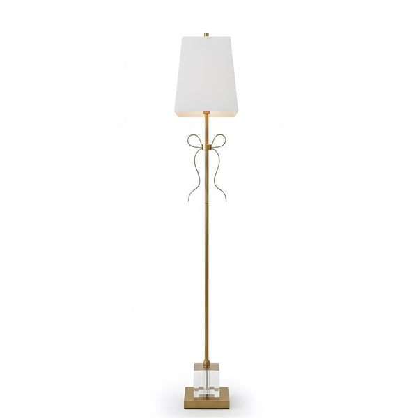 Grosgrain Ribbon Bow Floor Lamp