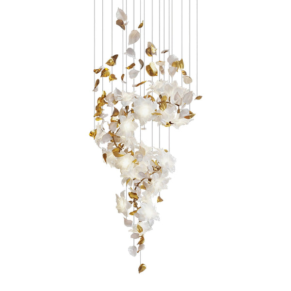 Metavaya Chandelier Flying Flowers Fluttering Chandelier