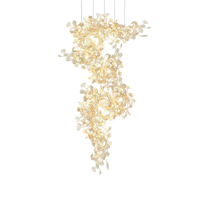 Gingko Ceramic Chandelier F | Metavaya