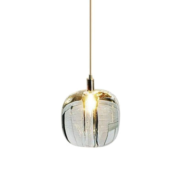 Metavaya Pendant Light Dia 11cm x H 10cm / ∅ 4.3″ x H 3.9″ / Clear Glass Pendant Light 6938617816438 M2023112405-1