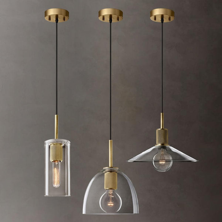 Metavaya Pendant lamp Glass Shaded Pendant Light