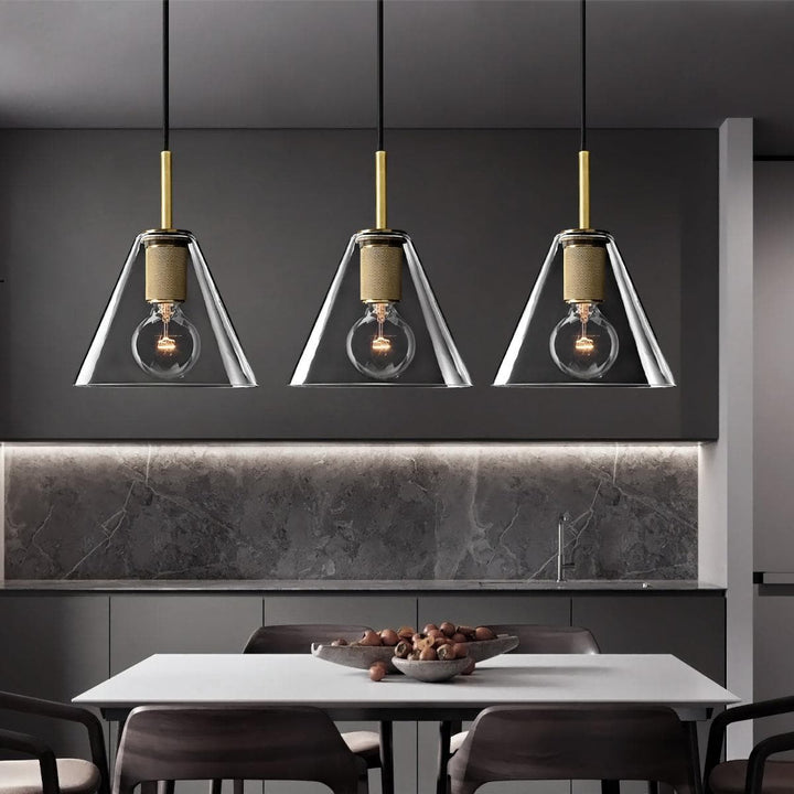 Metavaya Pendant lamp Glass Shaded Pendant Light