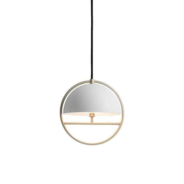 Metavaya Pendant lamp Dia 20cm x H 22.6cm / ∅ 7.8″ x H 8.8″ / Gold+White Huan Pendant Lamp 662668846903 M2023122503-2 Huan Pendant Lamp|Special Sale