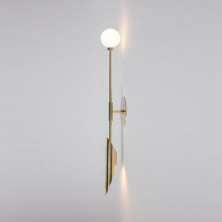 Metavaya Wall lamp long tube candle holder long tube candle holder|copper wall lamp ​