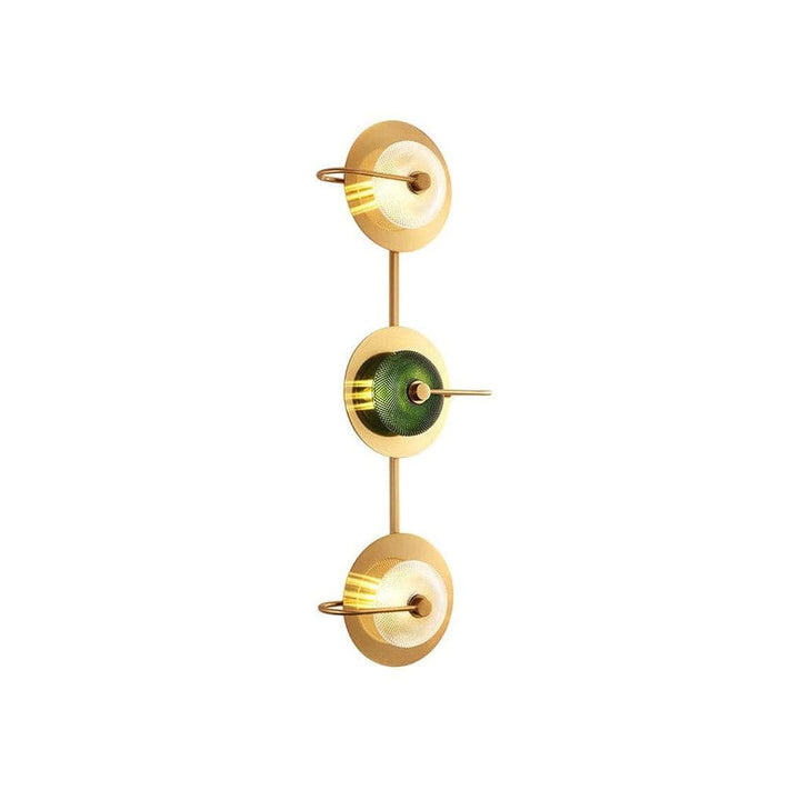 Metavaya Wall light Style D Dia 23 cm x H 95 cm / ∅ 9.1″ x H 37.4″ / Gold / Warm white Jeppe wall light 662668825489 M2023121203-4 Jeppe wall light|Discount sale