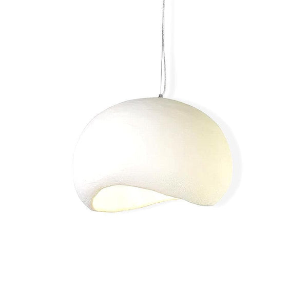 Metavaya Pendant lamp Dia 30cm x H 20cm / ∅ 11.8″ x H 7.9″ / Beige Khmara Resin Pendant Lamp 6938617801694 M2023101803-2