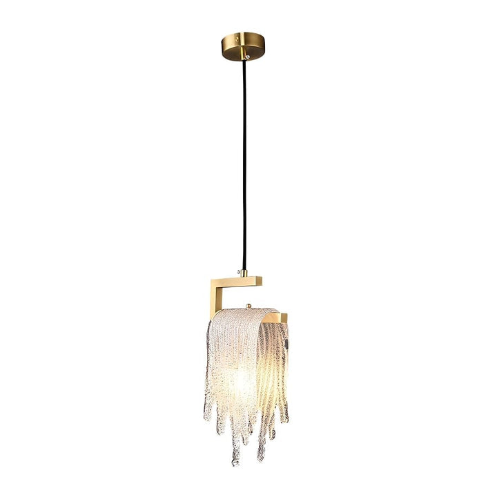 Metavaya Pendant light Dia 21cm x H 30cm / ∅ 8.3″ x H 11.8″ / Brass&Glass Kristy Pendant Light 662668906164 M2024011301-1 Christie Pendant Lamp | Discount Sale