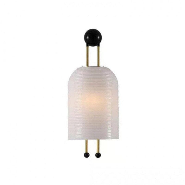 Metavaya Wall Lamp Dia 23cm x H 58cm / ∅ 9″ x H 22.8″ / Brass Lantern Wall Lamp 6938617814656 M2023111205-1