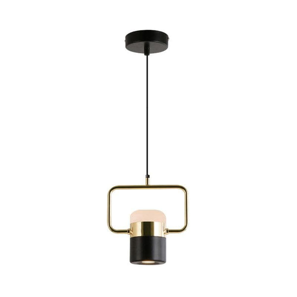 Metavaya Pendant light Pendant Horizontal ∅ 18cm x H 18.5cm / ∅ 7.1″ x H 7.3″ / Rose Gold+Black / Warm White Ling Led Pendant Light 6938617818319 M2023120603-2 Ling Led Pendant Light | Discount Sale