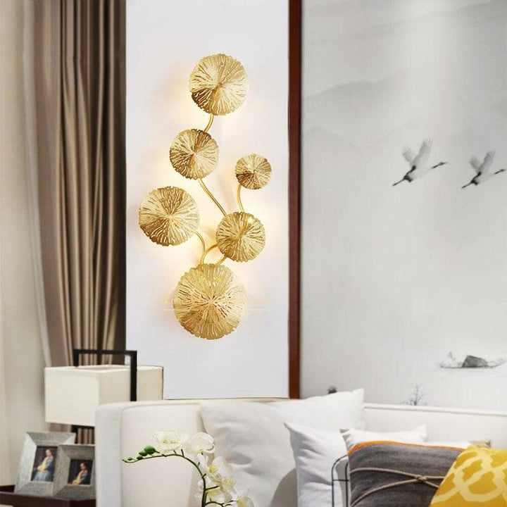 Metavaya Wall lamp Lotus Leaf Wall Sconce Lotus Leaf Wall Lamp | Discount Sale