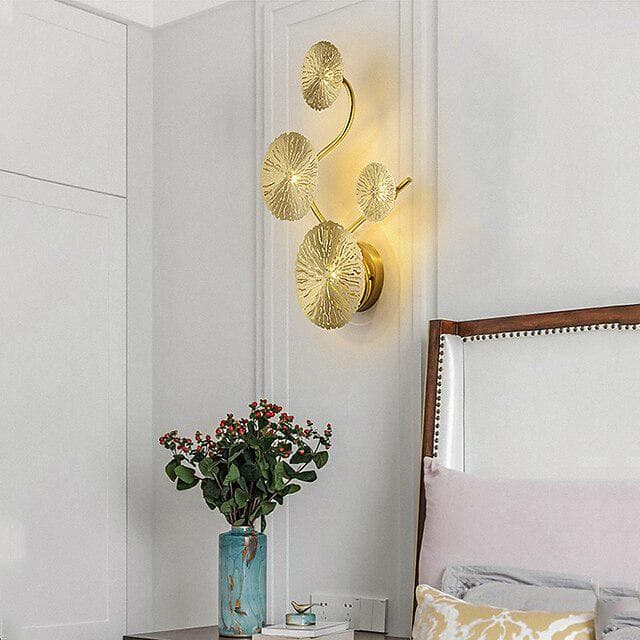 Metavaya Wall lamp Lotus Leaf Wall Sconce Lotus Leaf Wall Lamp | Discount Sale