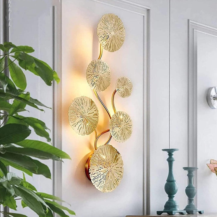 Metavaya Wall lamp Lotus Leaf Wall Sconce Lotus Leaf Wall Lamp | Discount Sale