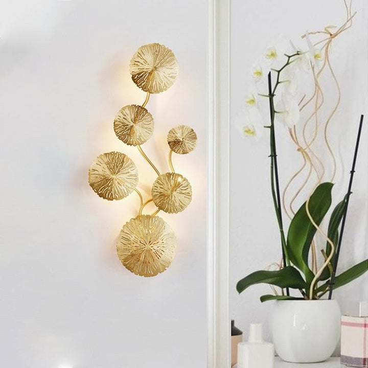 Metavaya Wall lamp Lotus Leaf Wall Sconce Lotus Leaf Wall Lamp | Discount Sale