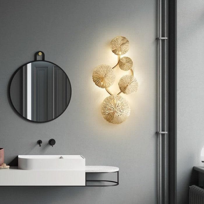 Metavaya Wall lamp Lotus Leaf Wall Sconce Lotus Leaf Wall Lamp | Discount Sale