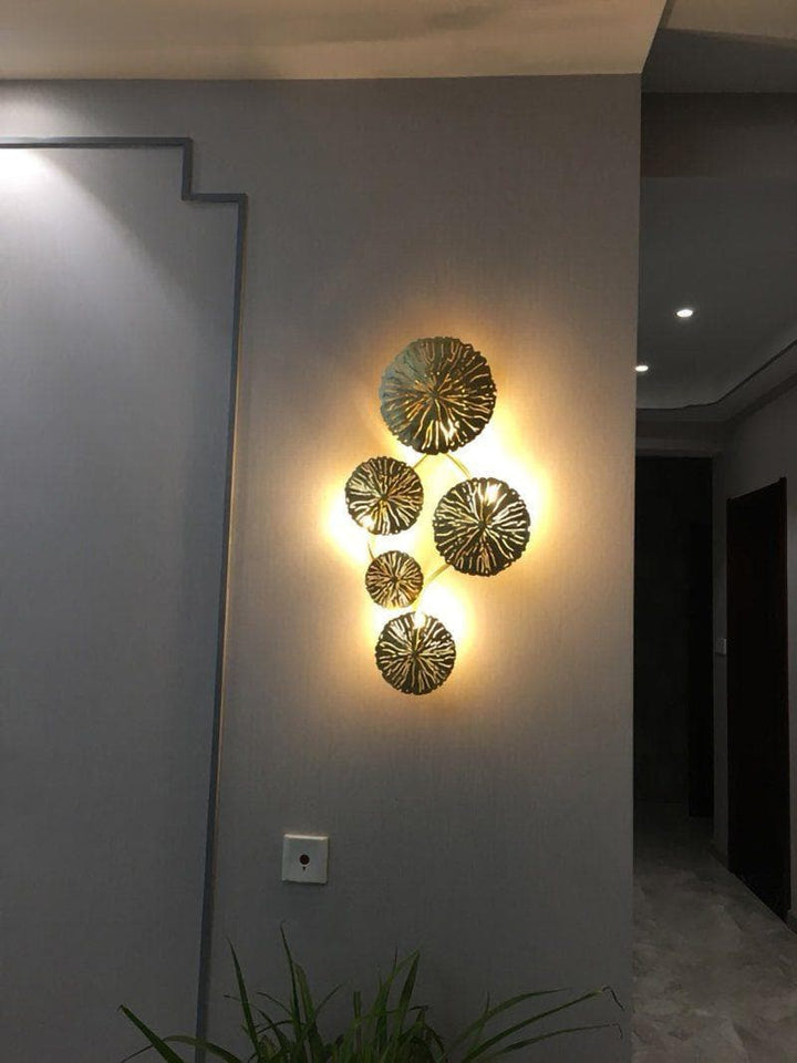 Metavaya Wall lamp Lotus Leaf Wall Sconce Lotus Leaf Wall Lamp | Discount Sale