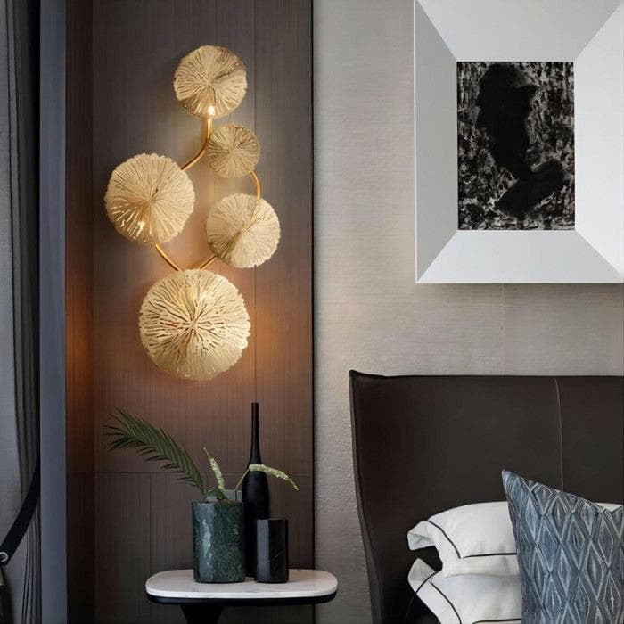 Metavaya Wall lamp Lotus Leaf Wall Sconce Lotus Leaf Wall Lamp | Discount Sale