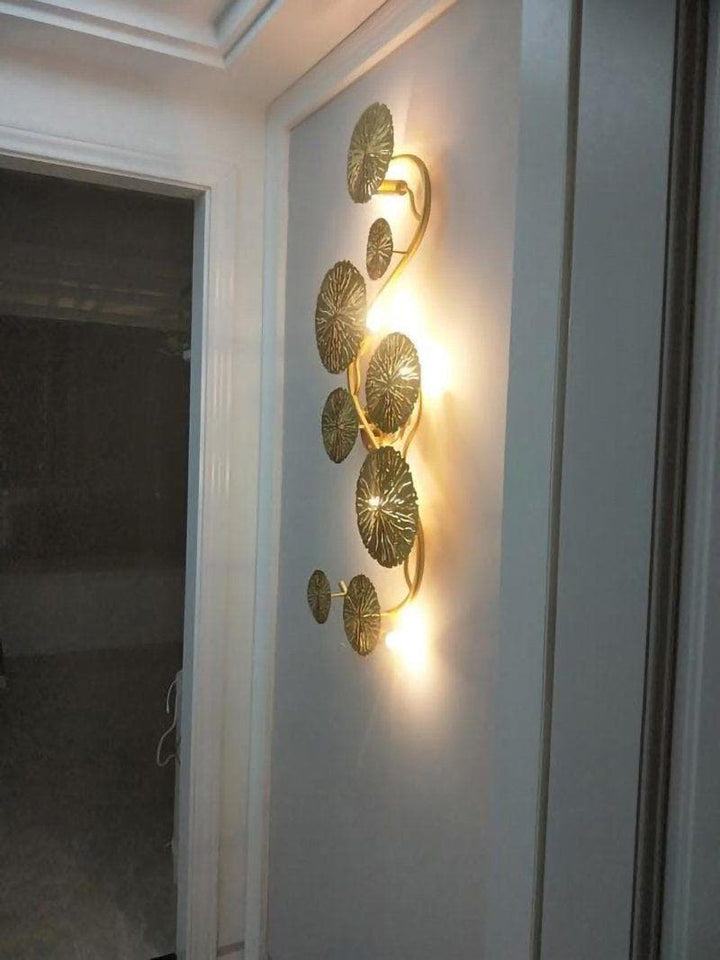 Metavaya Wall lamp Lotus Leaf Wall Sconce Lotus Leaf Wall Lamp | Discount Sale