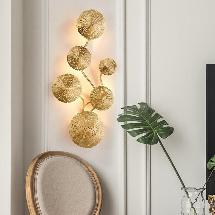 Metavaya Wall lamp Lotus Leaf Wall Sconce Lotus Leaf Wall Lamp | Discount Sale