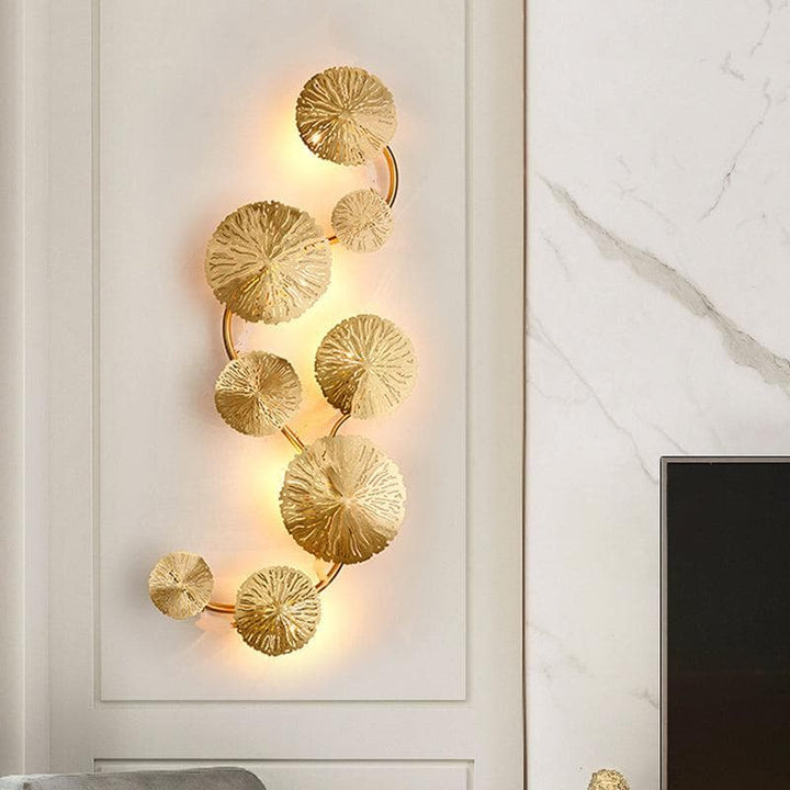 Metavaya Wall lamp Lotus Leaf Wall Sconce Lotus Leaf Wall Lamp | Discount Sale