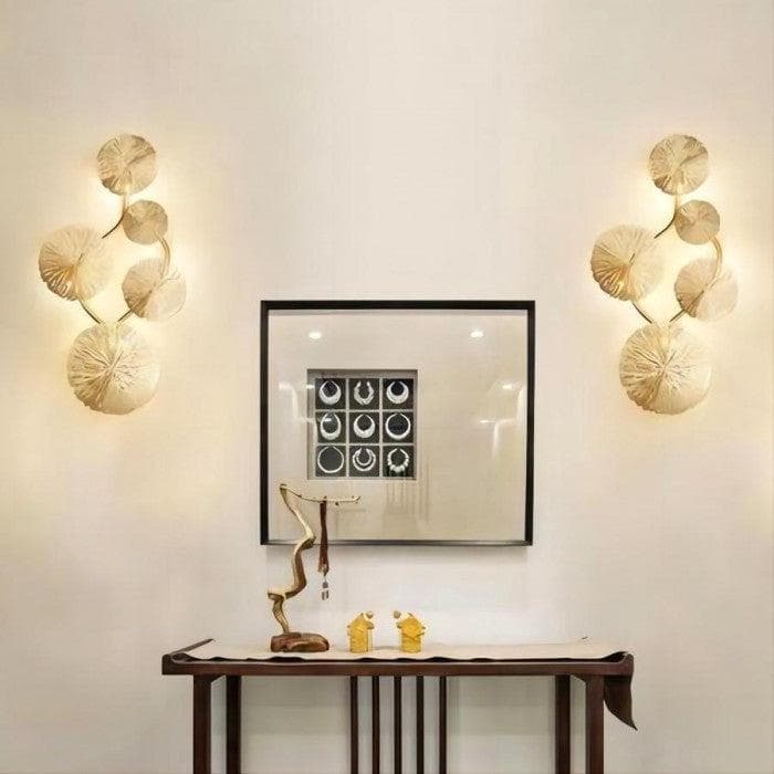 Metavaya Wall lamp Lotus Leaf Wall Sconce Lotus Leaf Wall Lamp | Discount Sale