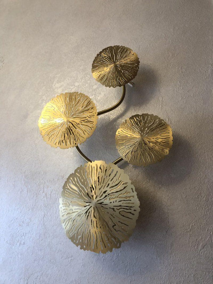 Metavaya Wall lamp Lotus Leaf Wall Sconce Lotus Leaf Wall Lamp | Discount Sale