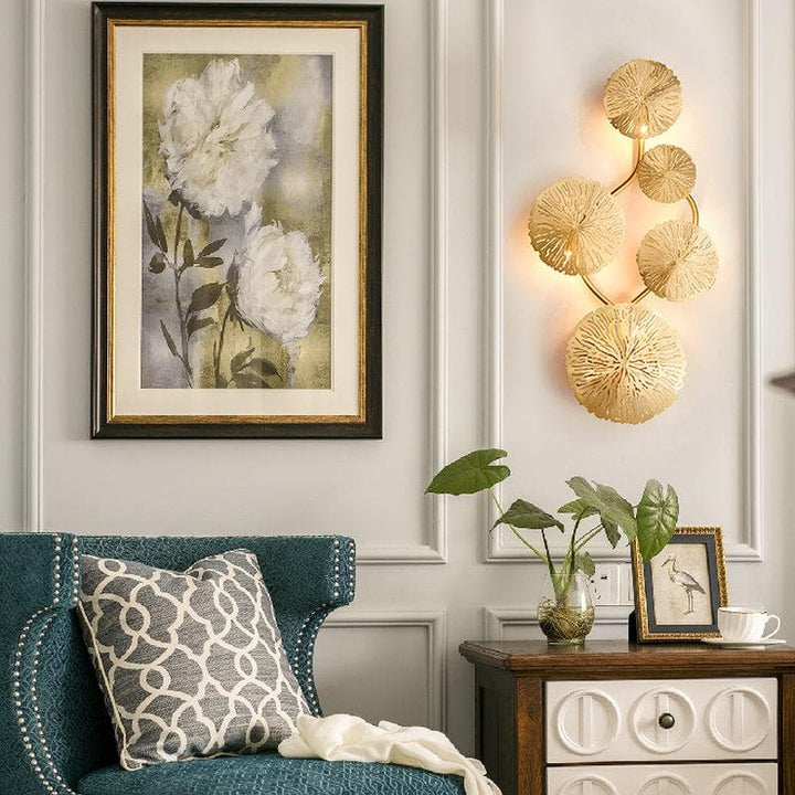 Metavaya Wall lamp Lotus Leaf Wall Sconce Lotus Leaf Wall Lamp | Discount Sale