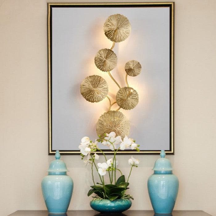 Metavaya Wall lamp Lotus Leaf Wall Sconce Lotus Leaf Wall Lamp | Discount Sale