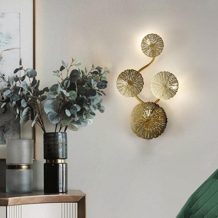 Metavaya Wall lamp Lotus Leaf Wall Sconce Lotus Leaf Wall Lamp | Discount Sale