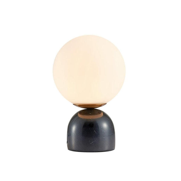 Metavaya Table Lamp Dia 15cm x H 23cm / ∅ 5.9″ x H 9.1″ / Black / US Plug Marble Mini Table lamp 6938617811105 M2023110105-9