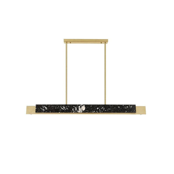 Metavaya Ceiling Lamp ∅ 100 cm x H 100cm / ∅ 39.4″  x H 39.4″ / Gold+Black / Warm White Marble ceiling lamp 6938617801694 M2023101702-2