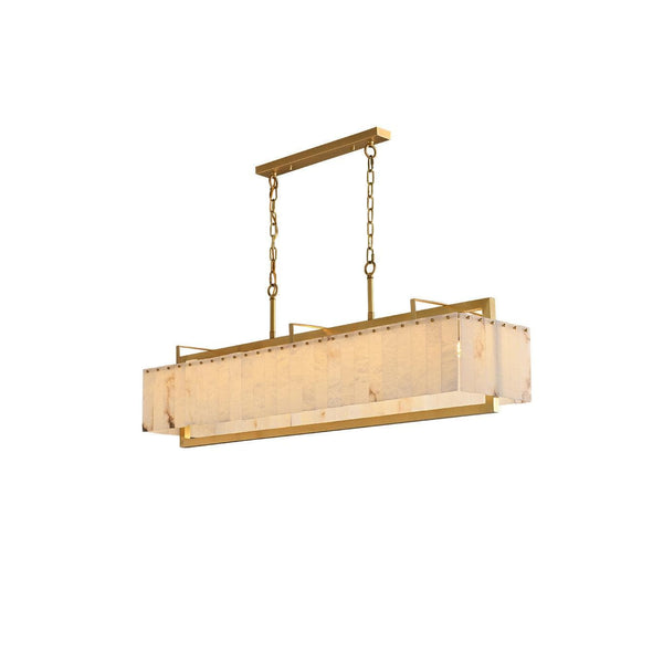 Metavaya Chandelier Marble rectangular chandelier