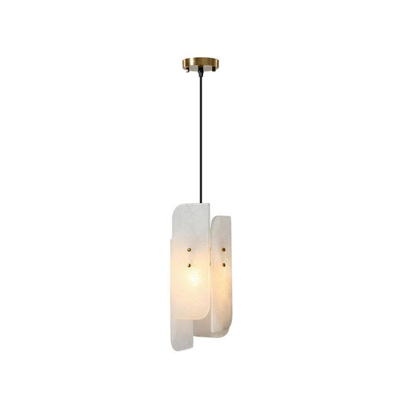 Metavaya Pendant light Dia 15cm x H 40cm / ∅ 5.9″ x H 15.7″ / White Megalith mini-hanglamp 6938617813246 M2023110704-1