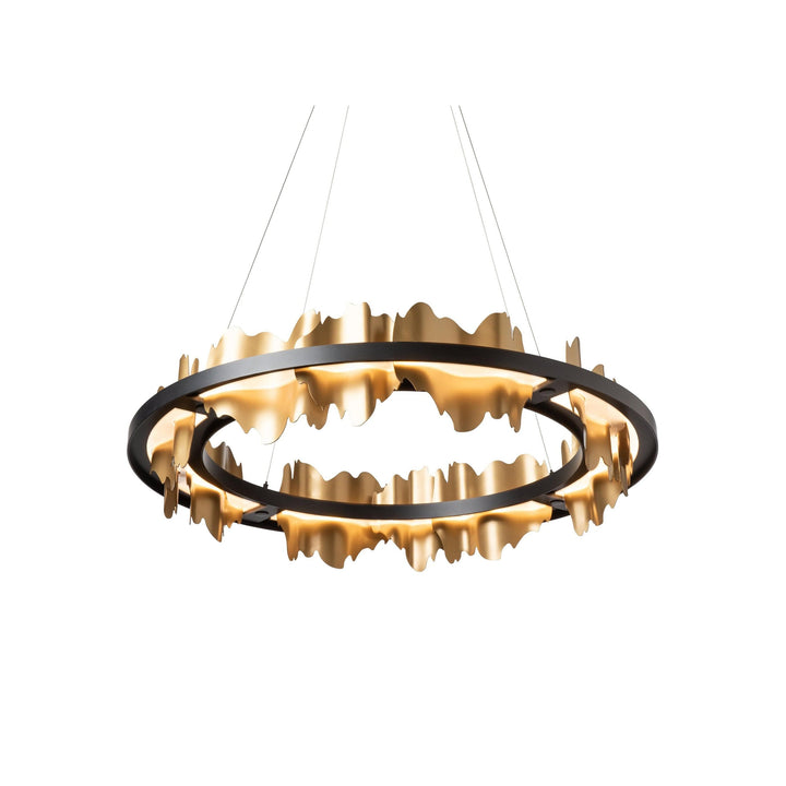 Metavaya Chandelier Midnight Shadow Chandelier Metal Midnight Shadow Chandelier